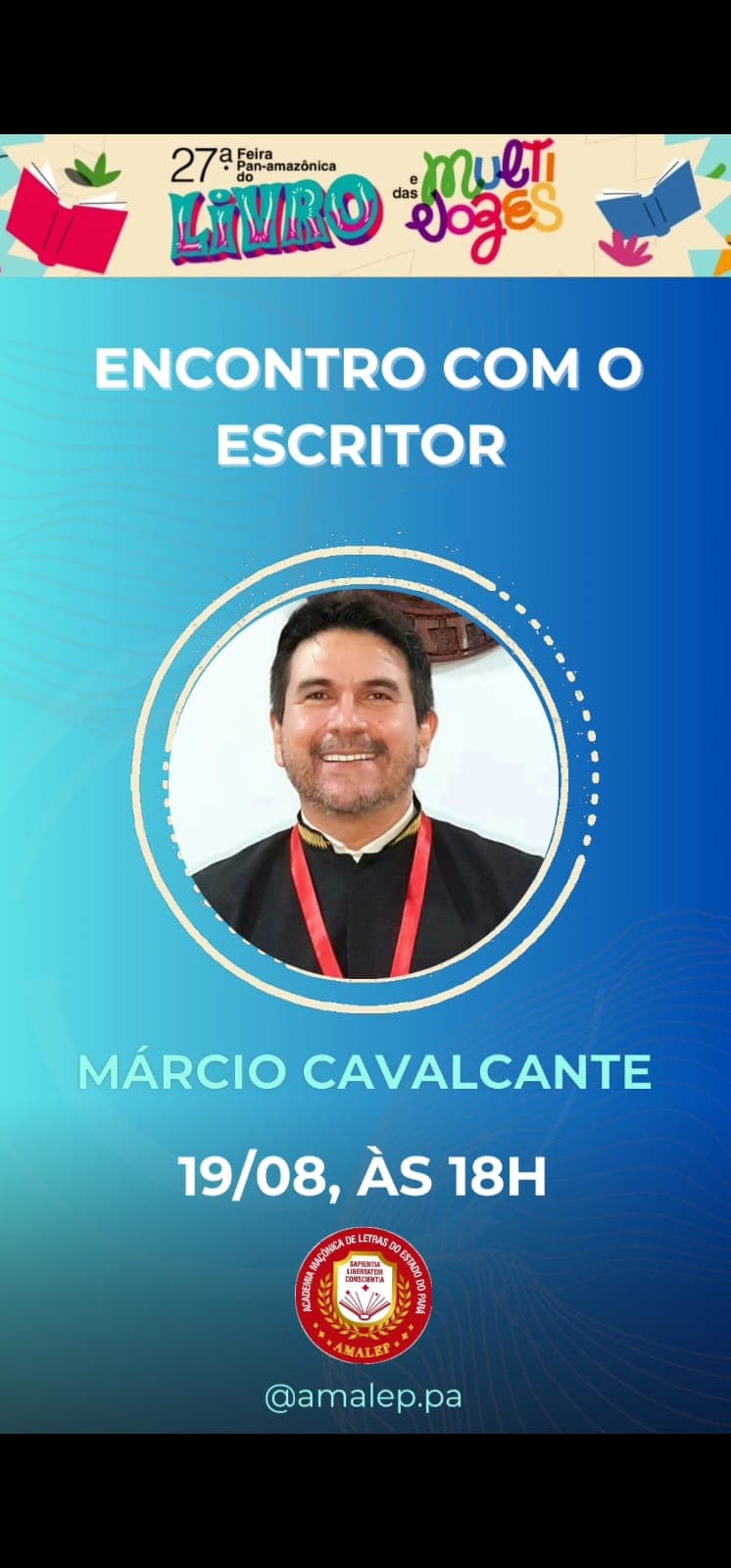 Encontro com o Escritor Márcio Cavalcante