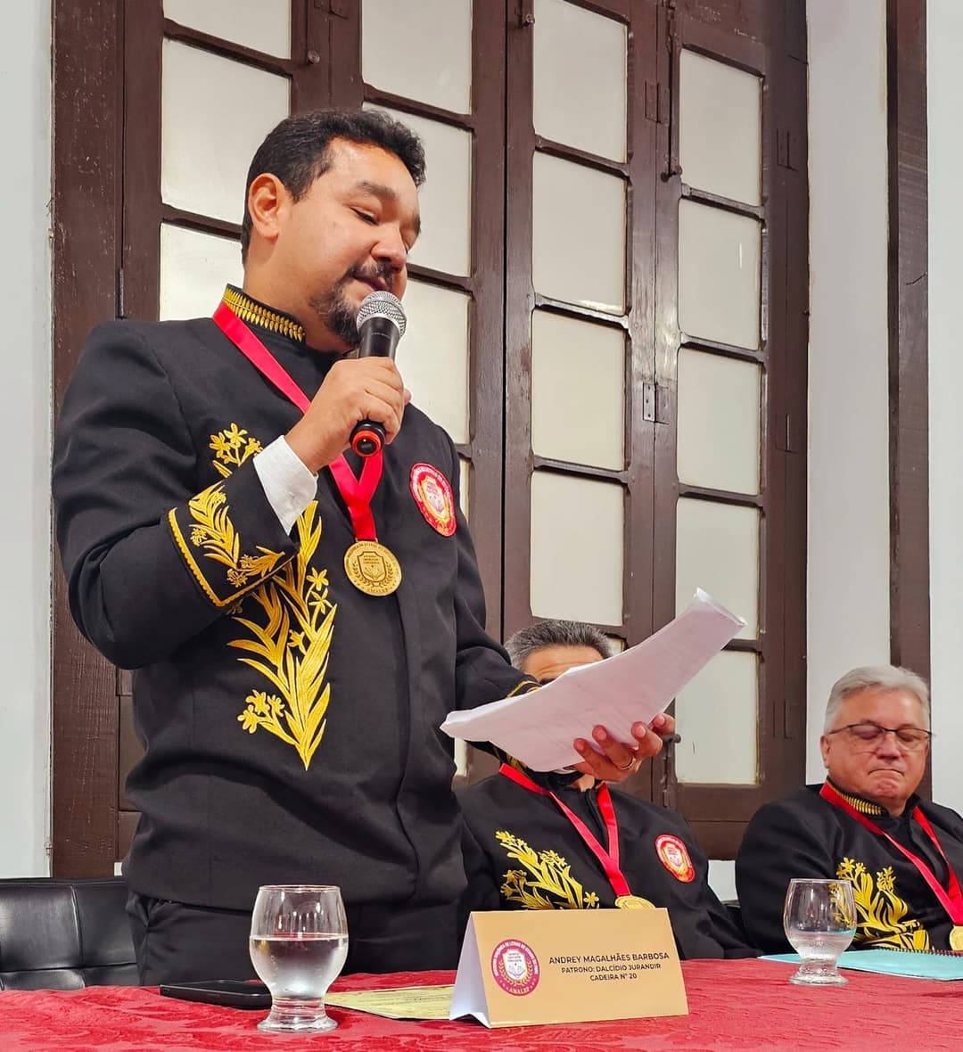 Sessão de Posse dos Novos Acadêmicos da AMALEP