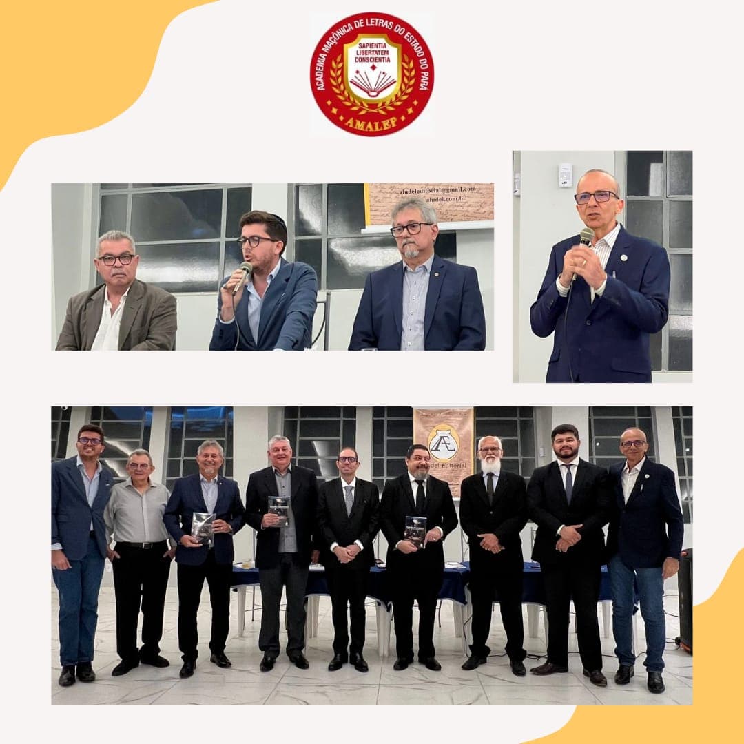 Lançamento da Obra Coletiva 'Estudos Maçônicos I'