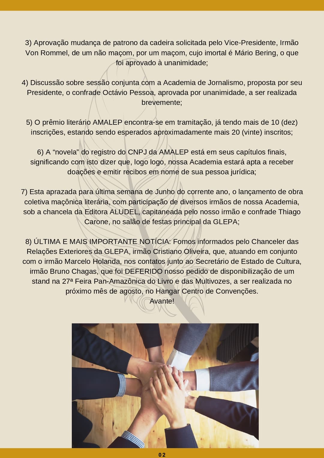 INFORMATIVO AMALEP