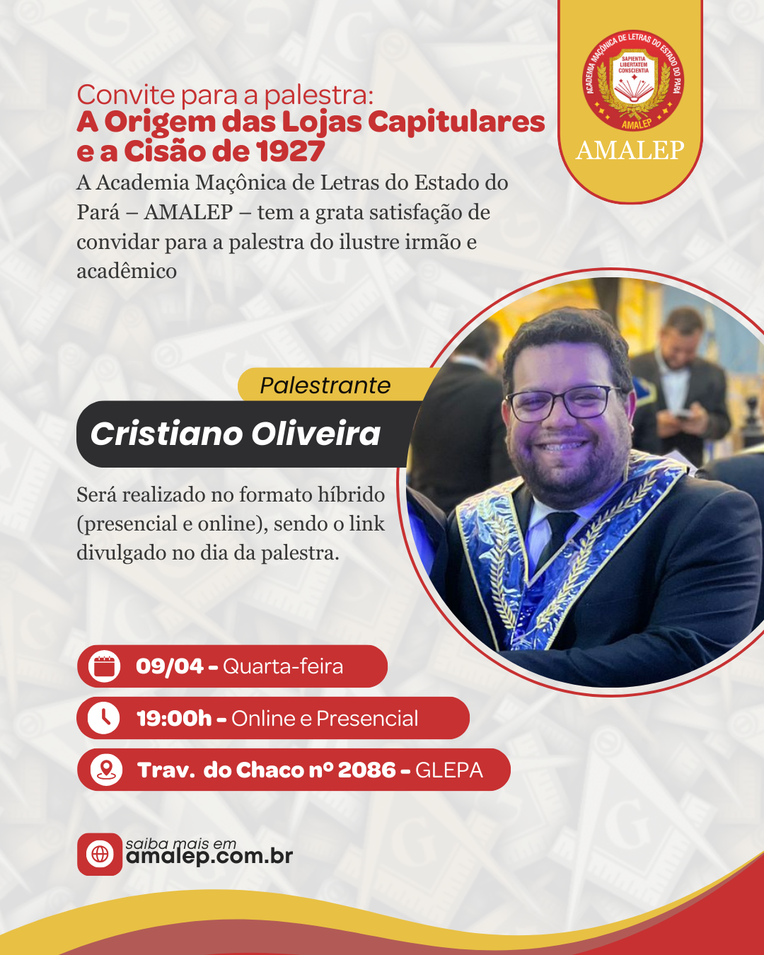 Notícia da AMALEP