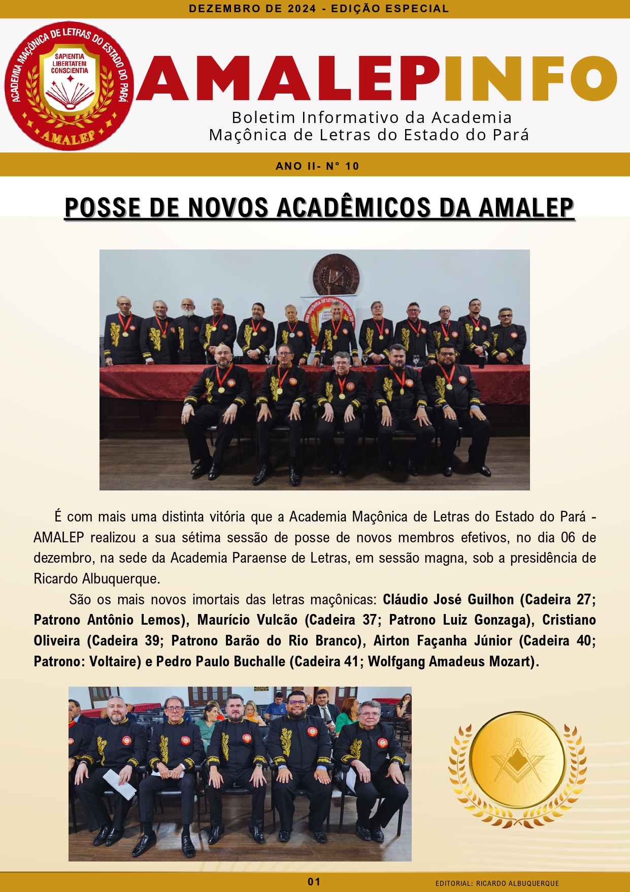 Notícia da AMALEP