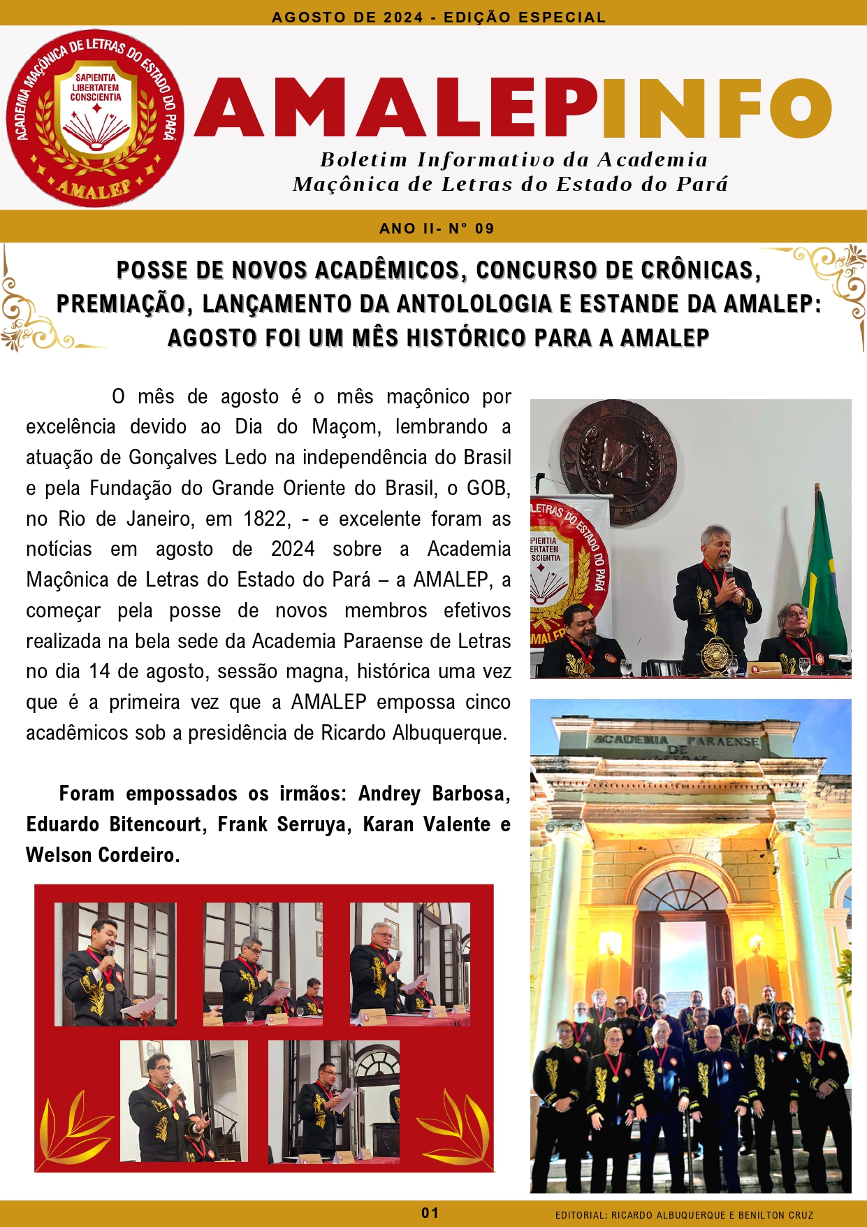 Notícia da AMALEP