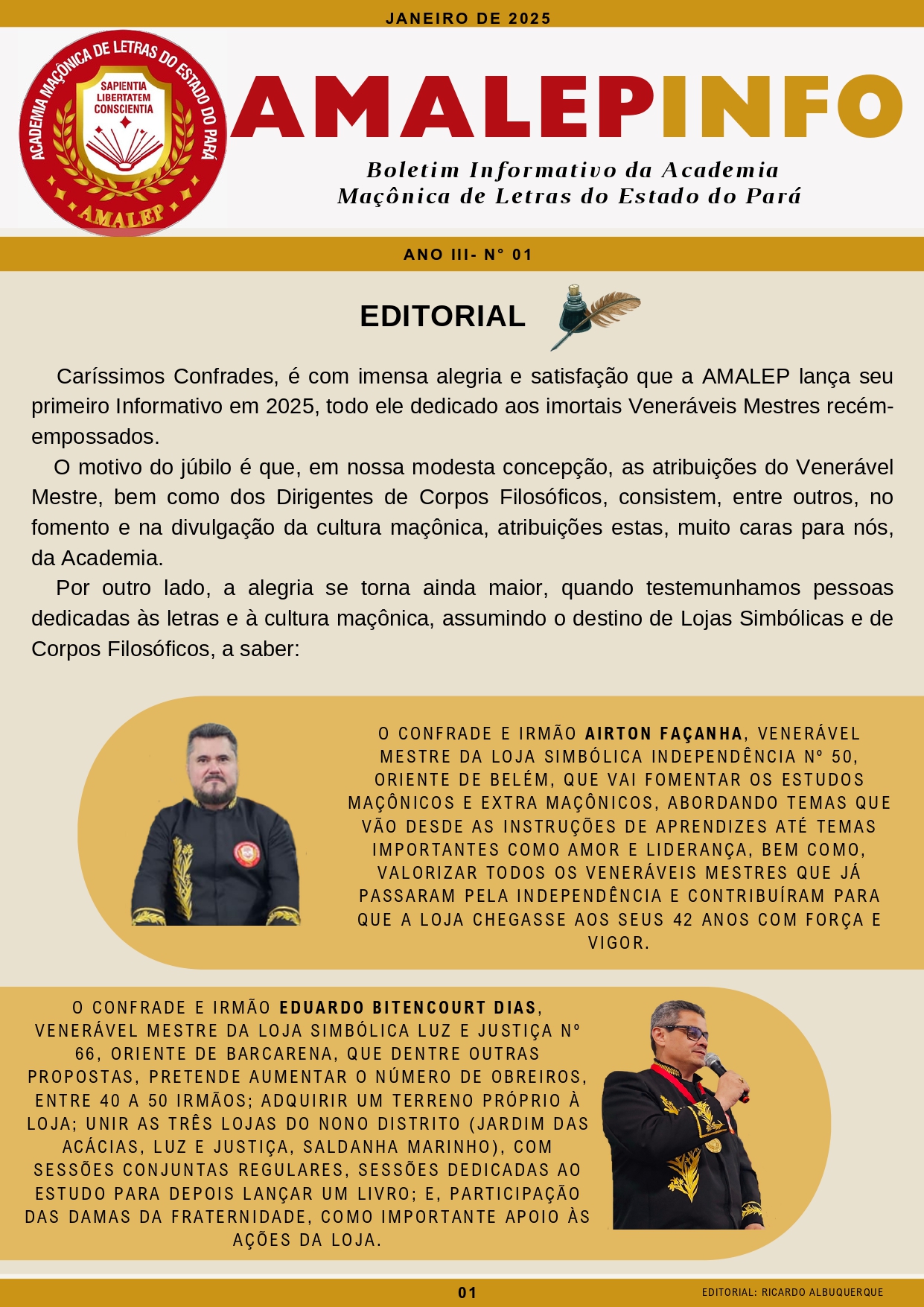 Notícia da AMALEP